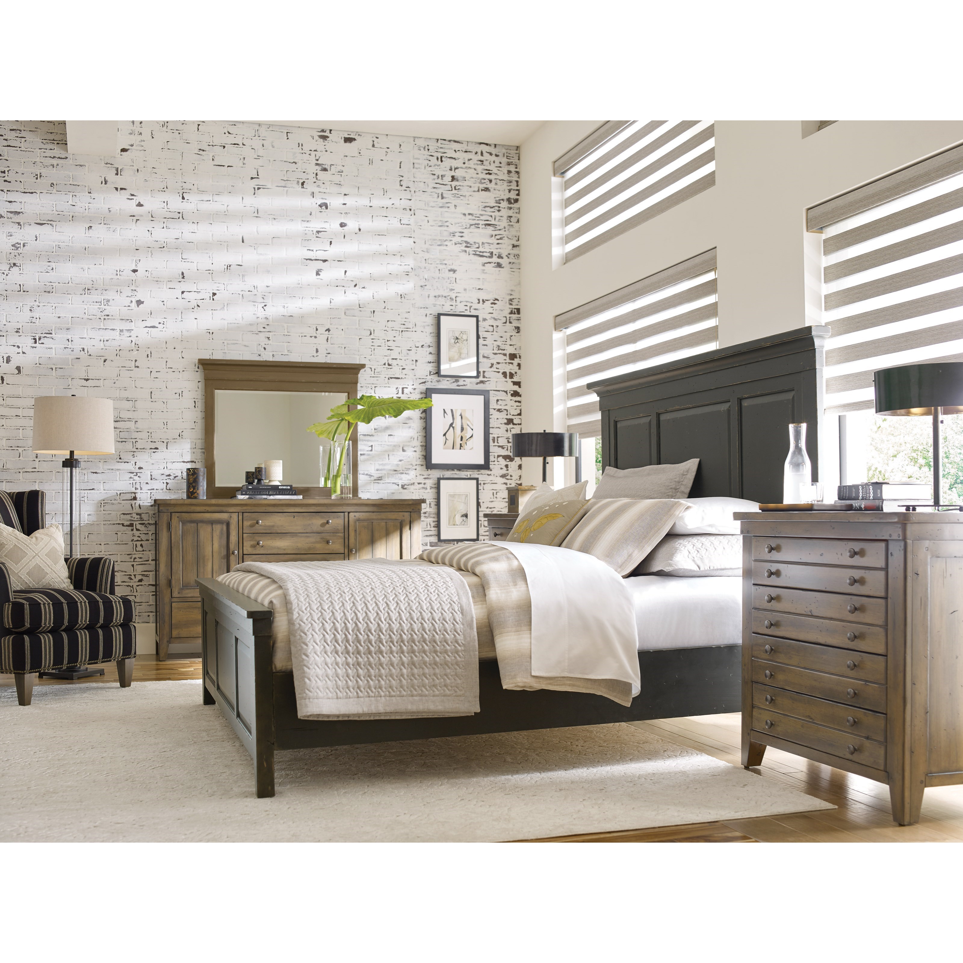 Kincaid Furniture Mill House 860 K Bedroom Group 2 King Bedroom Group